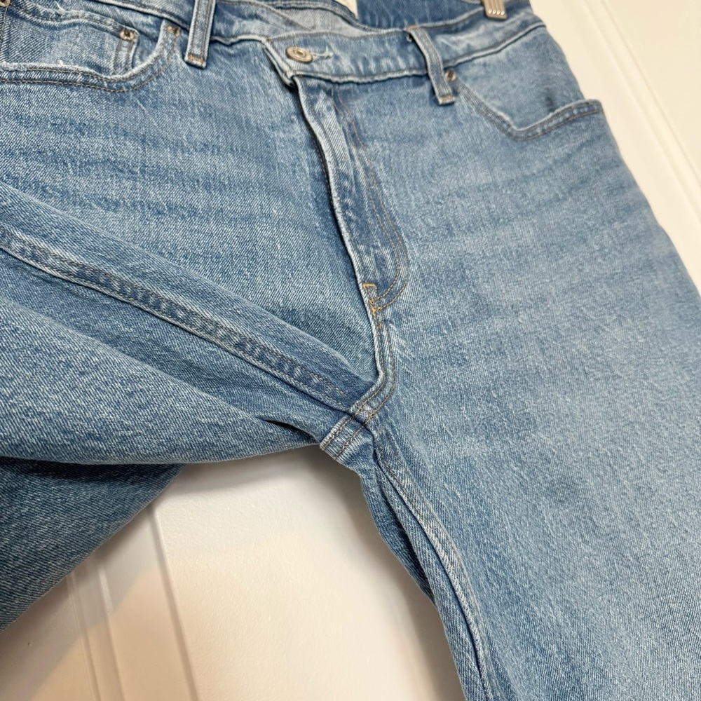 Abercrombie & Fitch The 90s Straight Ultra High Rise Criss Cross Size 29 regular - Picture 11 of 14
